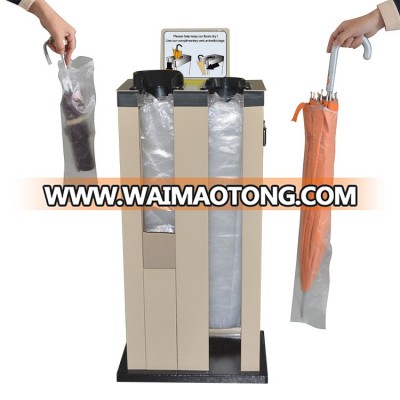 plastic box dispenser plastic bag for umbrella