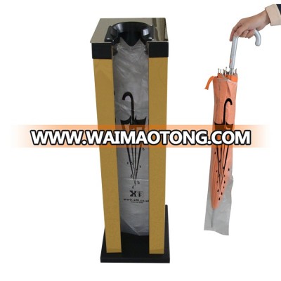 2019 patented items wet umbrella packing machine with disposable plastic cover bag