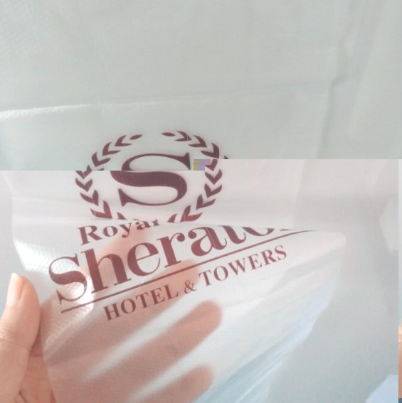 Biodegradable bags for the wet umbrella wrapper machine